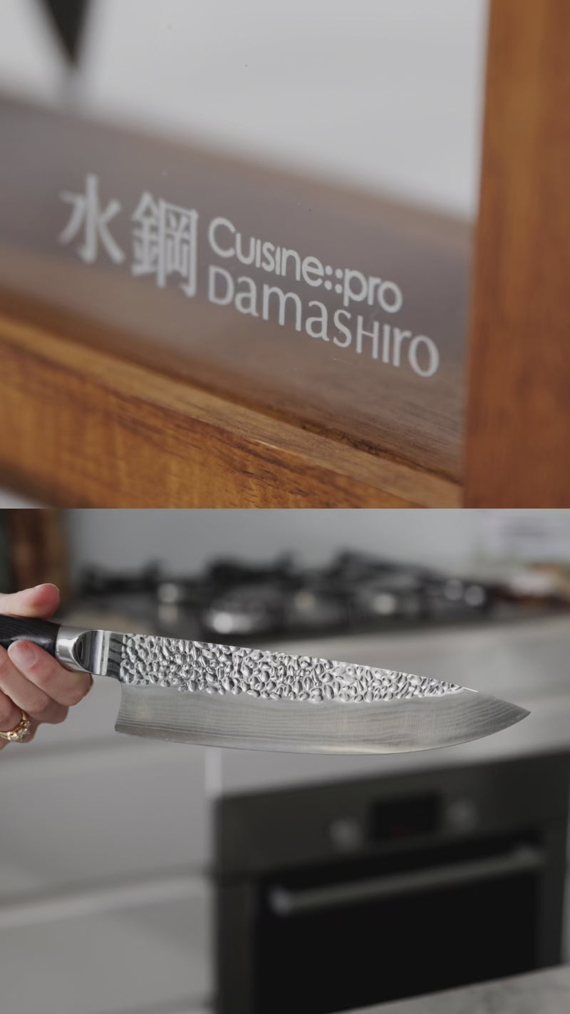 Cuisine::pro® Damashiro EMPEROR® Mokuzai 7-Piece Knife Block