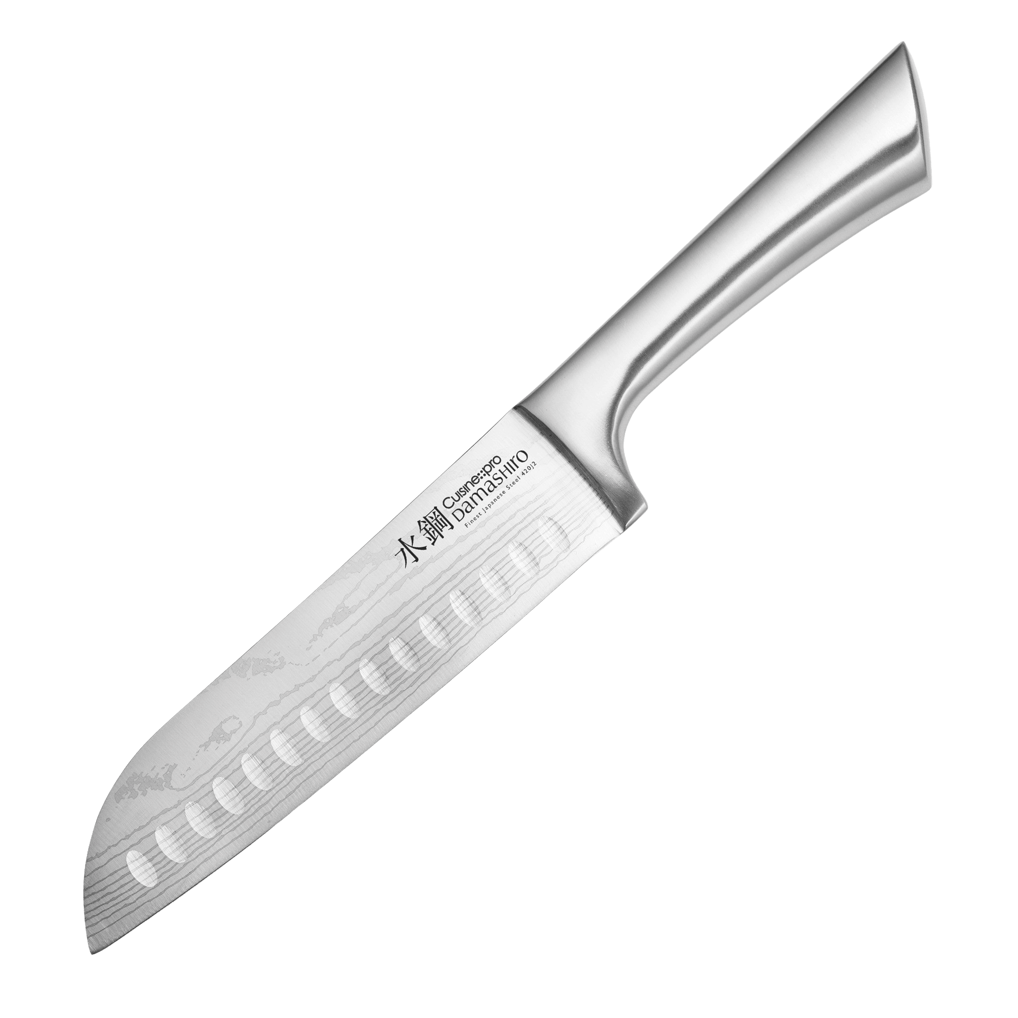 Cuisine::pro® Damashiro® Couteau Santoku 17 cm 6,5 pouces