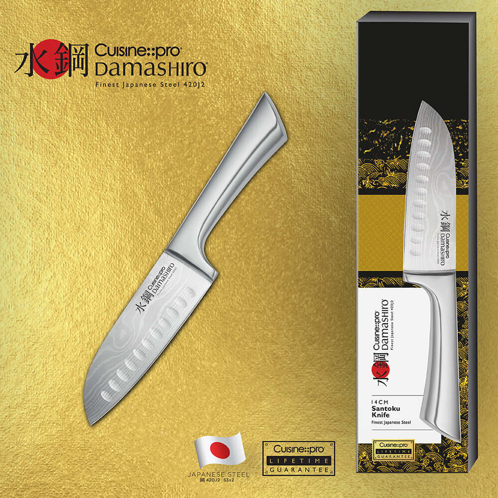 Cuisine::pro® Damashiro® Santoku Knife 14cm 5.5in