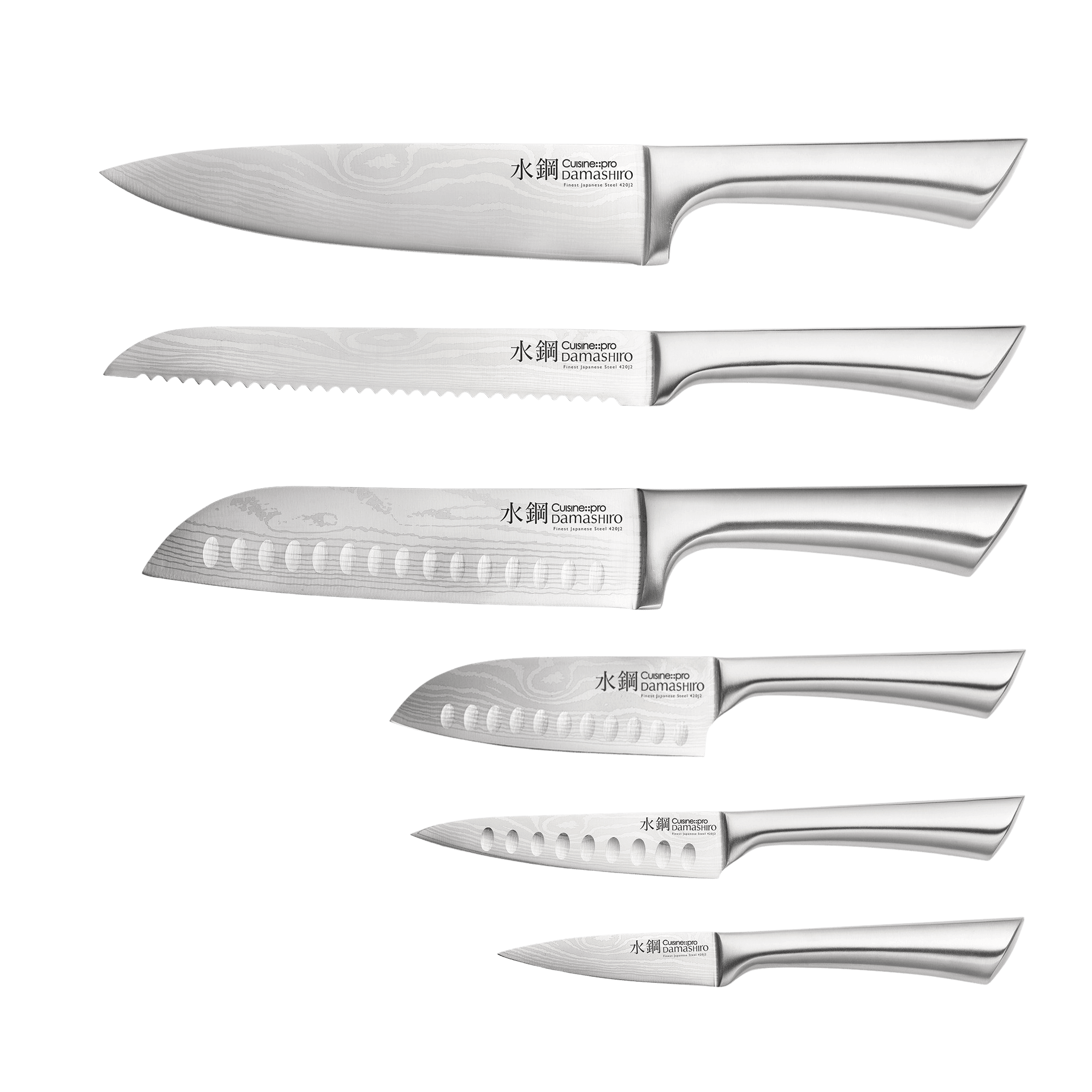 Cuisine::pro® Damashiro® 7 Piece Kin Knife Block