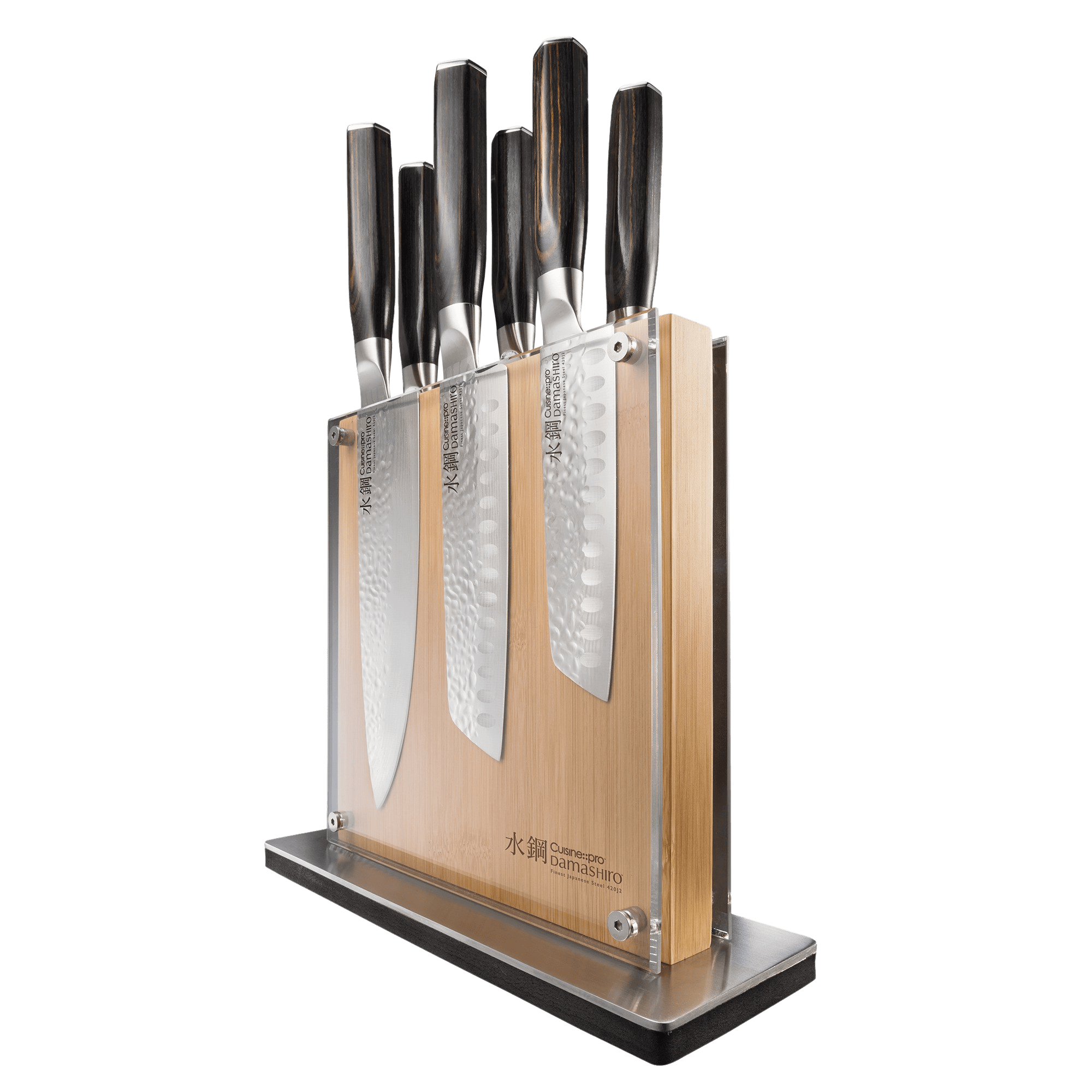 Cuisine::pro® Damashiro® EMPEROR Shi Knife Block 7 Piece