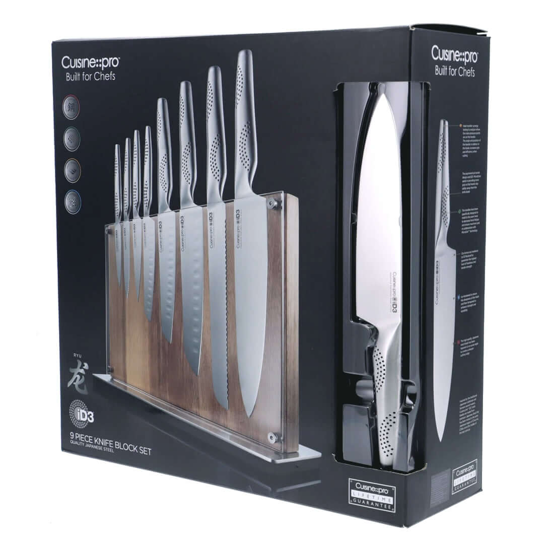 Cuisine::pro® iD3® Ryu Knife Block 9 Piece