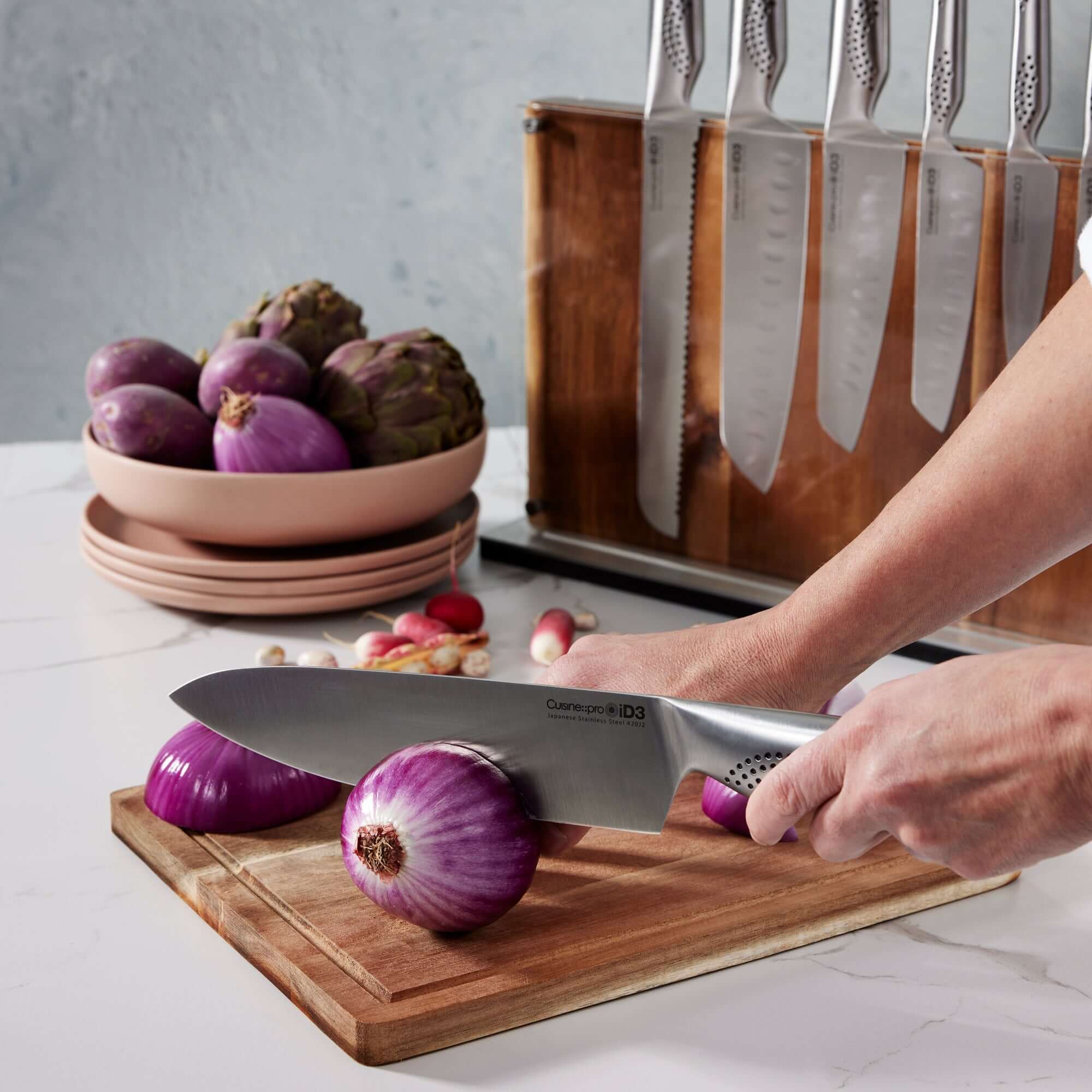 Cuisine::pro® iD3® Ryu Knife Block 9 Piece