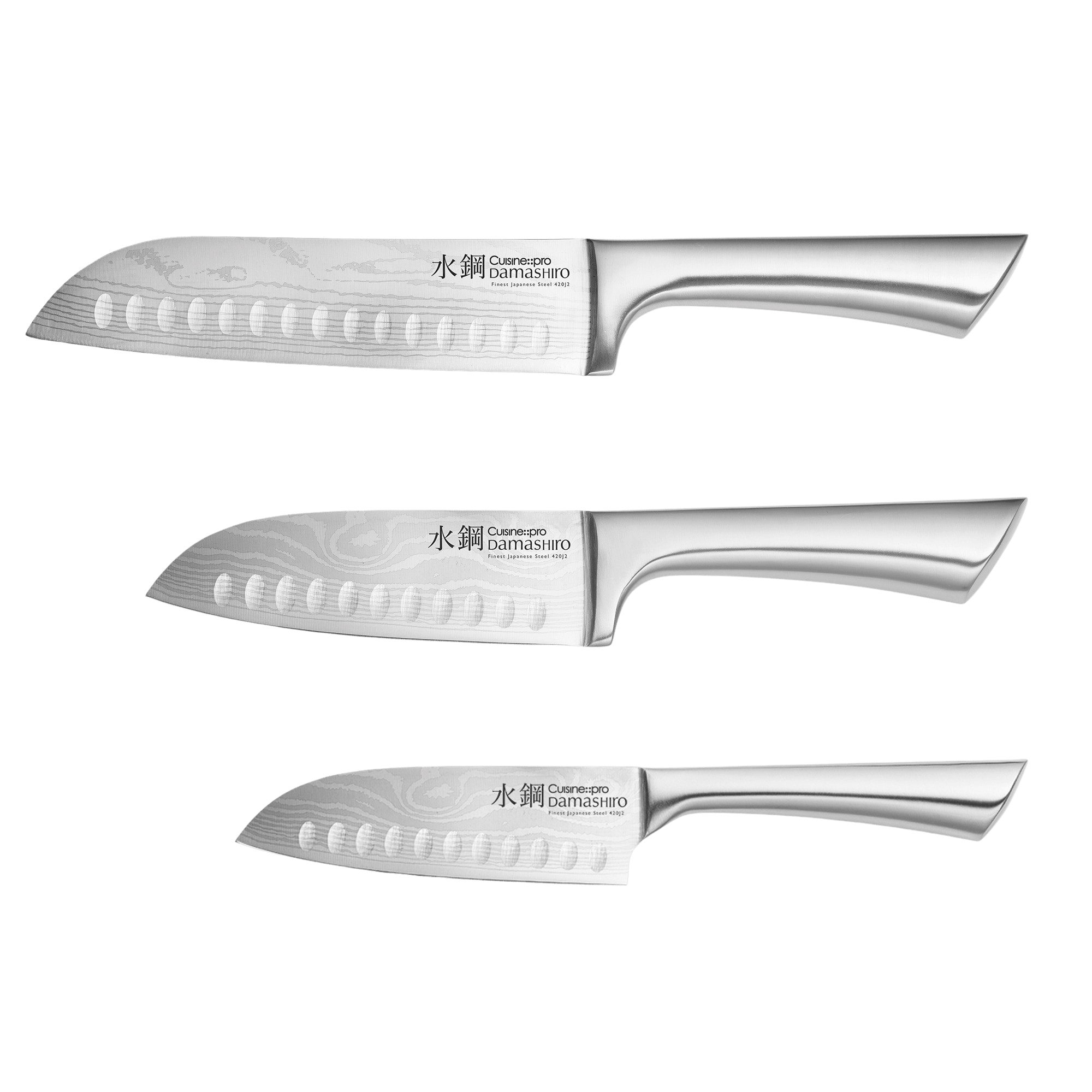 Cuisine::pro® Damashiro® Santoku Knife Set 3 Piece-1030130