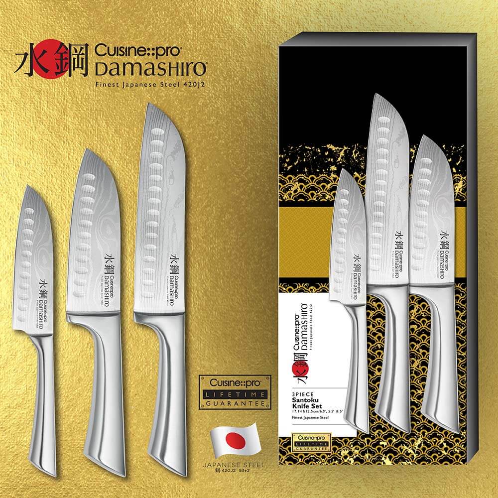 Cuisine::pro® Damashiro® Santoku Knife Set 3 Piece