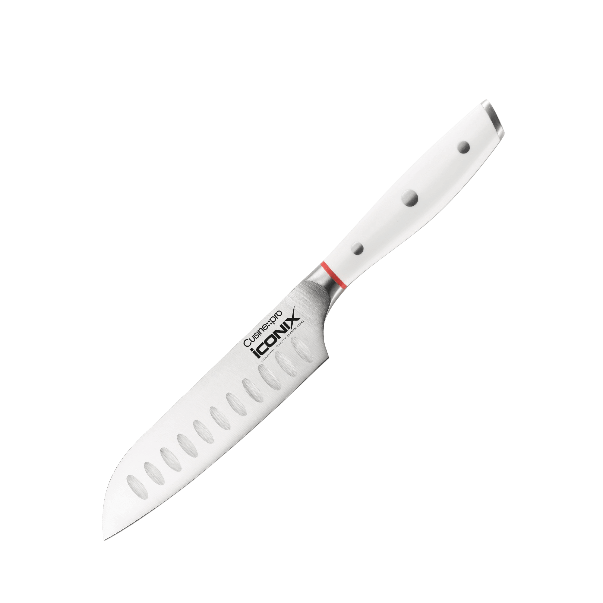 Cuisine::pro® iconiX® Try Me Santoku Knife 12.5cm 5" White-1031734