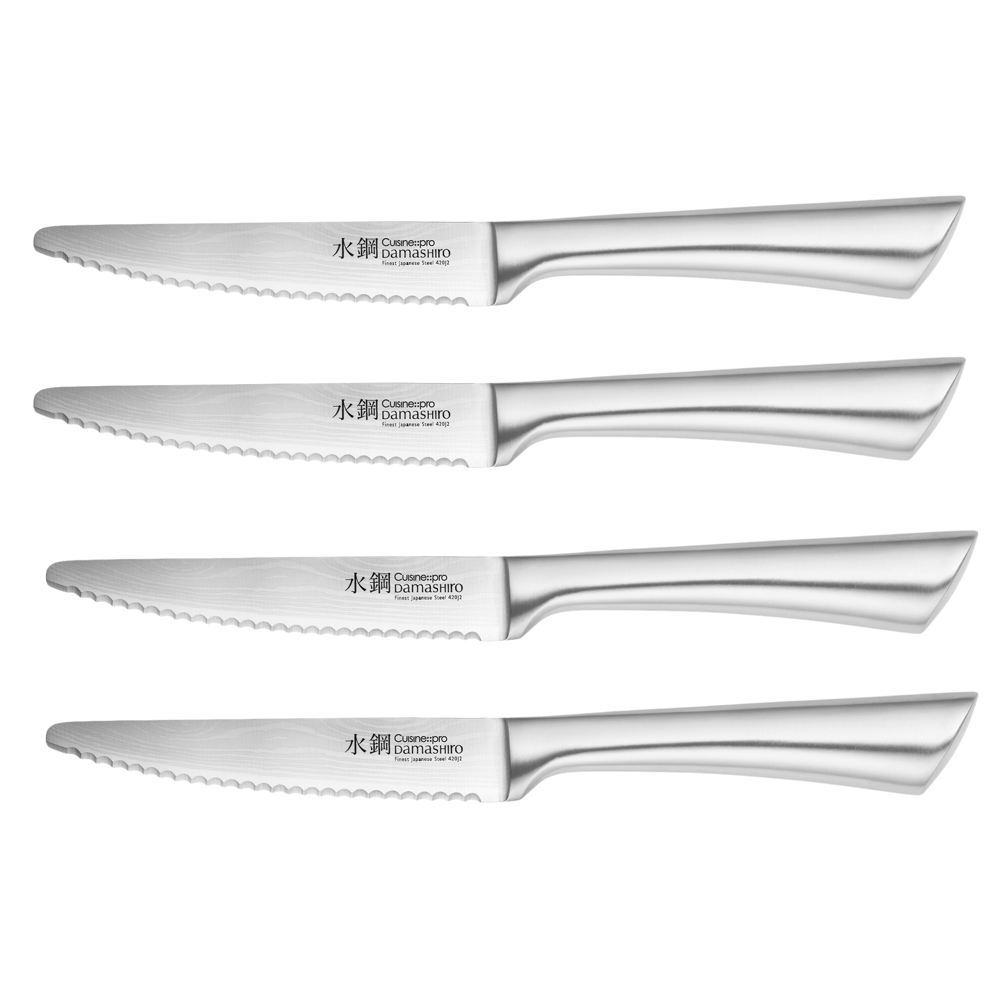 Cuisine::pro® Damashiro® 4 Piece Steak Knife Set 11.5cm/4.5in