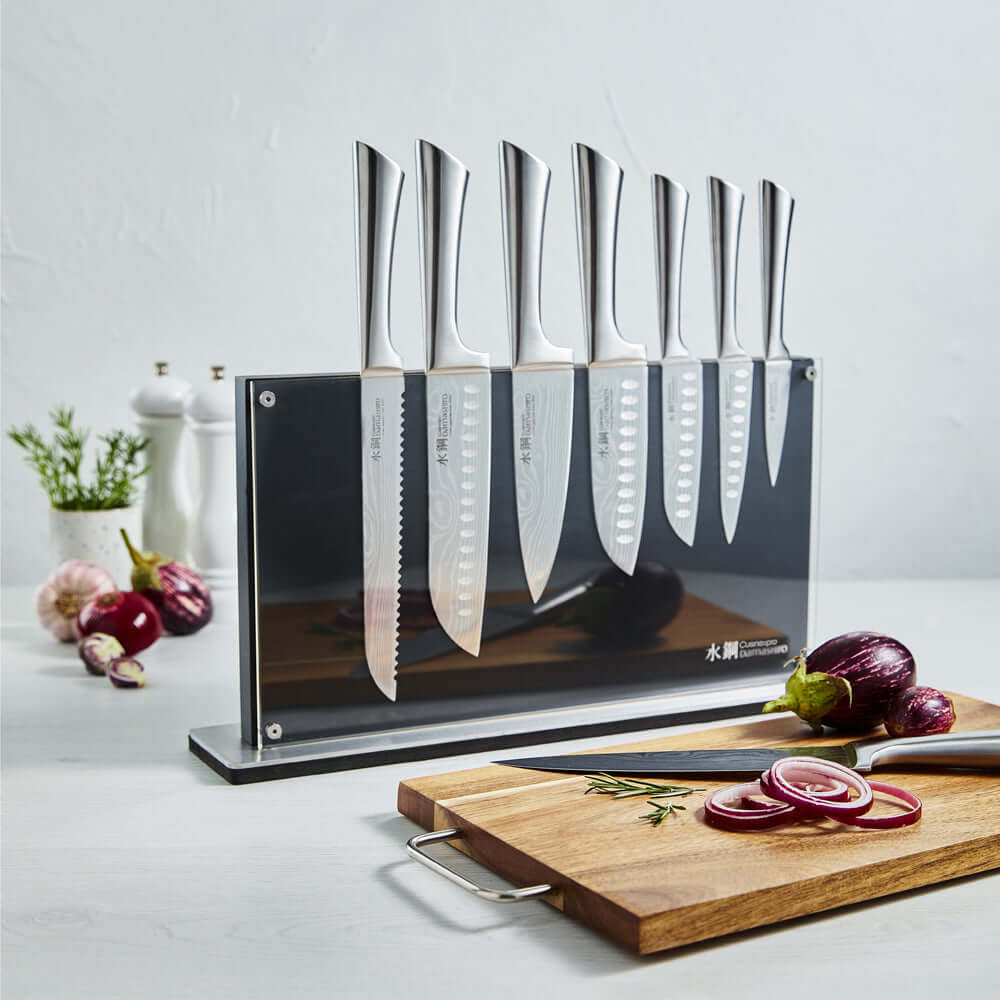 Cuisine::pro® Damashiro® Bodo 10 Piece Knife Block with Chopping Board-1034444