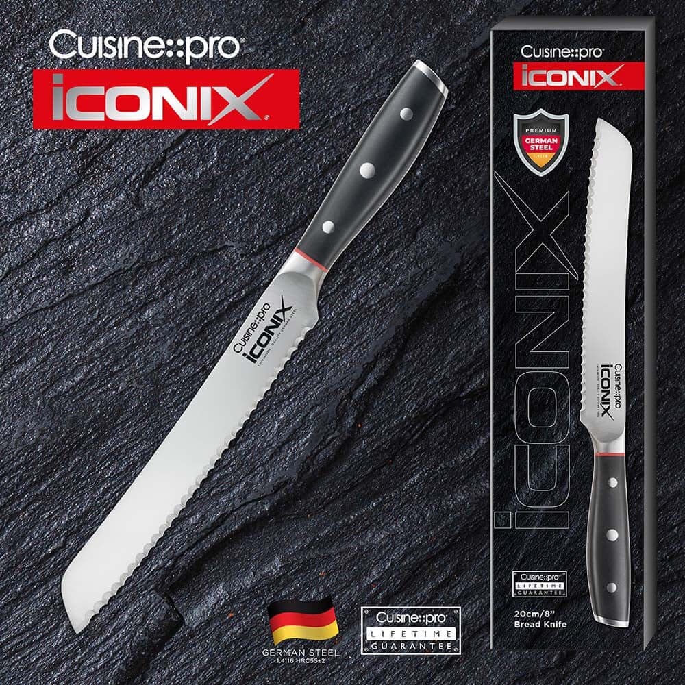 Cuisine::pro® iconiX® Couteau à Pain 20cm 8"