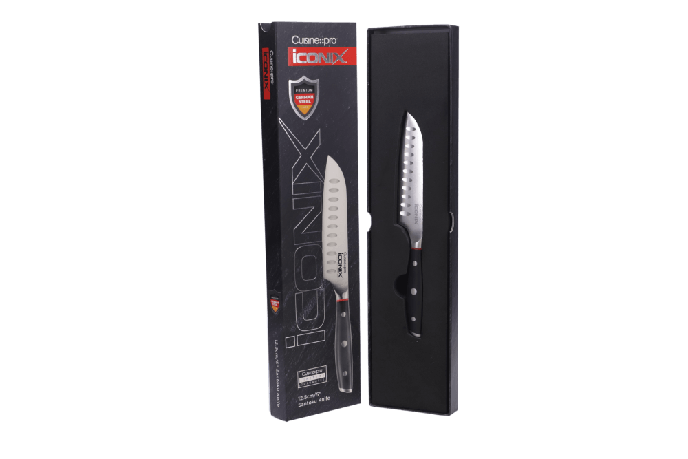 Cuisine::pro® iconiX® Couteau Santoku 12,5 cm 5 po