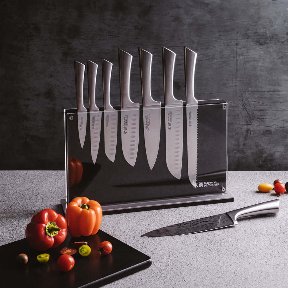 Cuisine::pro® Damashiro® 9 Piece Nami Knife Block