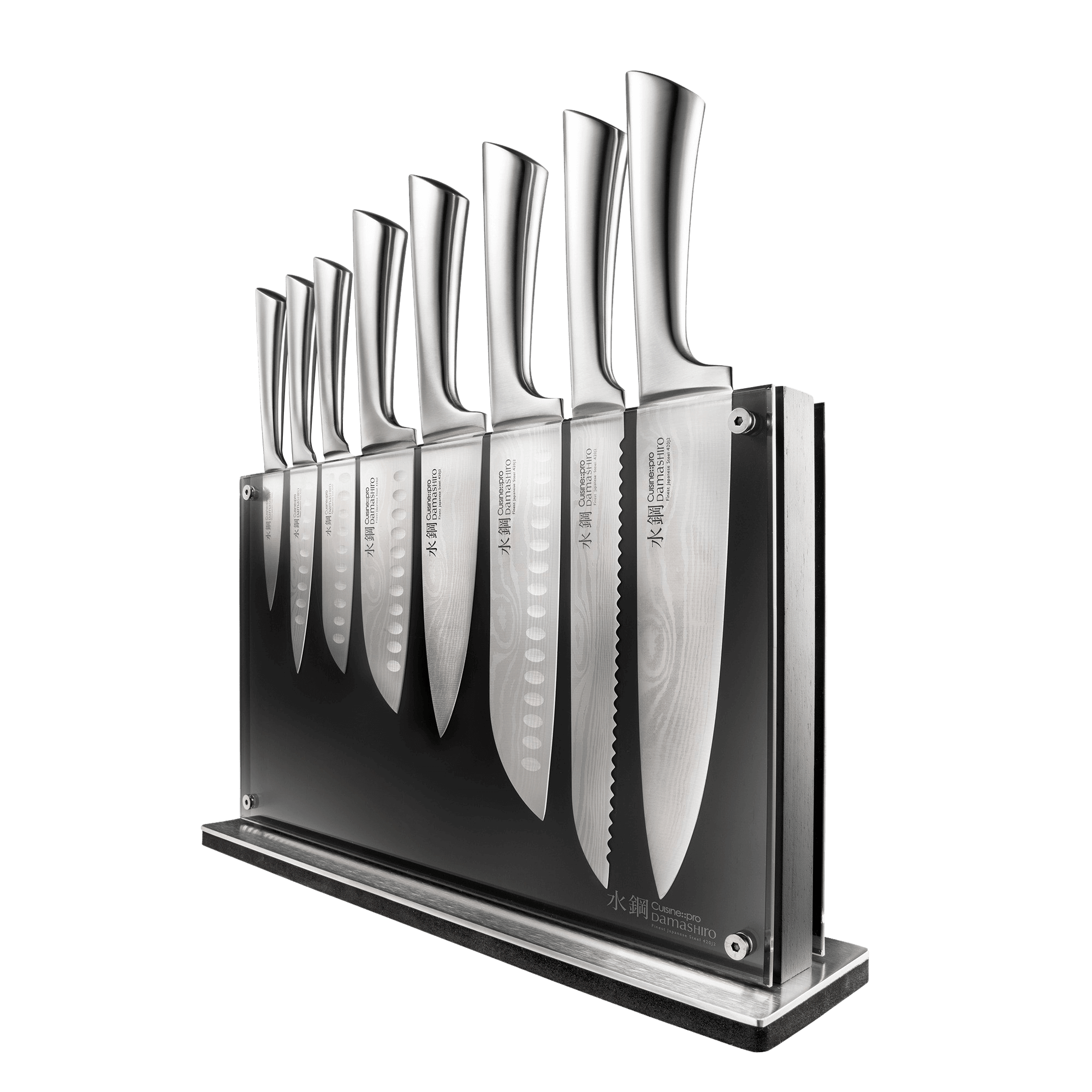 Personalization for Cuisine::pro® Damashiro® 9 Piece Nami Knife Block