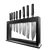 Personalization for Cuisine::pro® Damashiro® EMPEROR Hisa 9 Piece Knife Block-TCC-1034446
