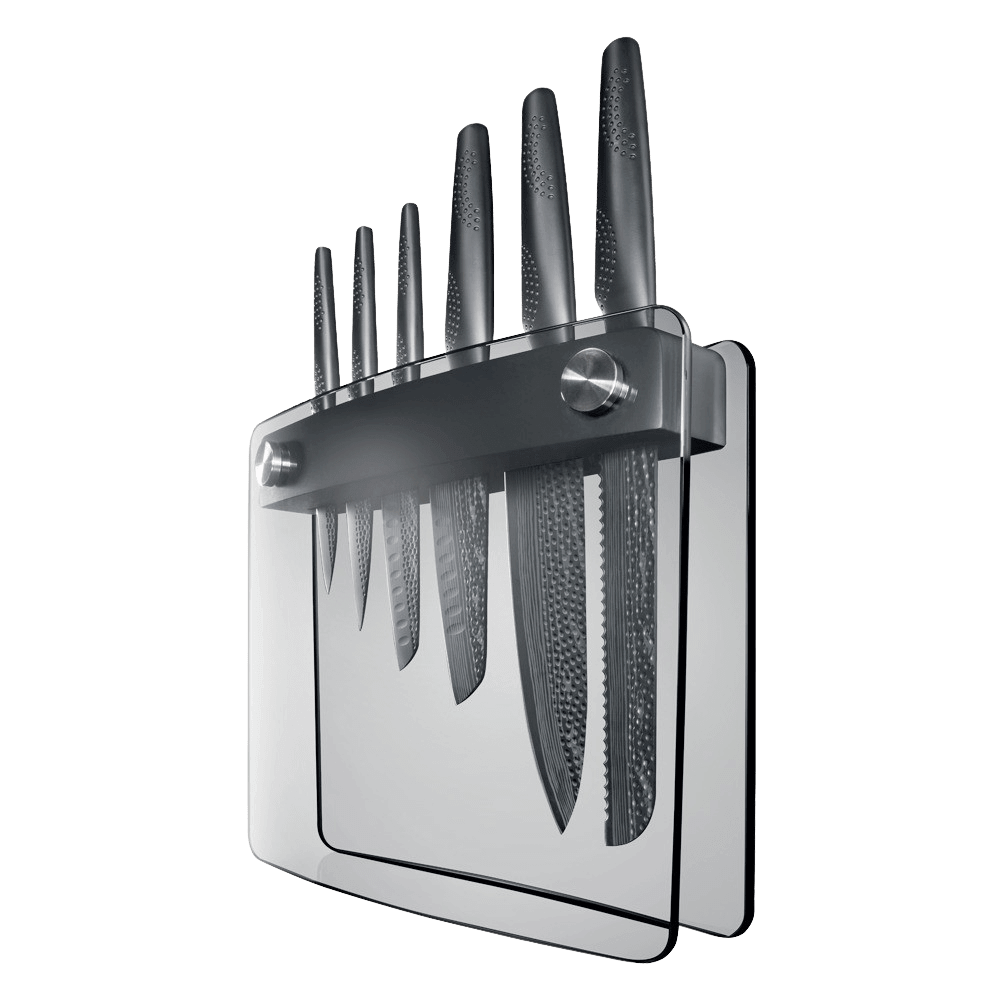 Personalization For Cuisine::pro® iD3® BLACK SAMURAI™ Sakai Knife Block 7 Piece-TCC-1034448