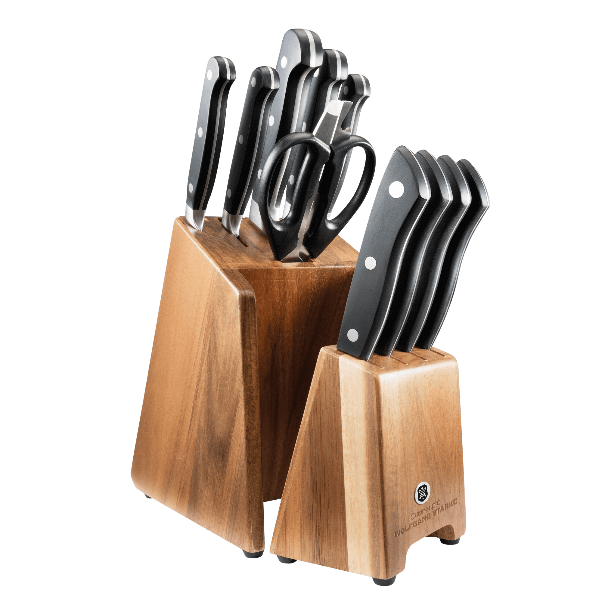 Personalization For Cuisine::pro® WOLFGANG STARKE™ Kutchin 11 Piece Knife Block