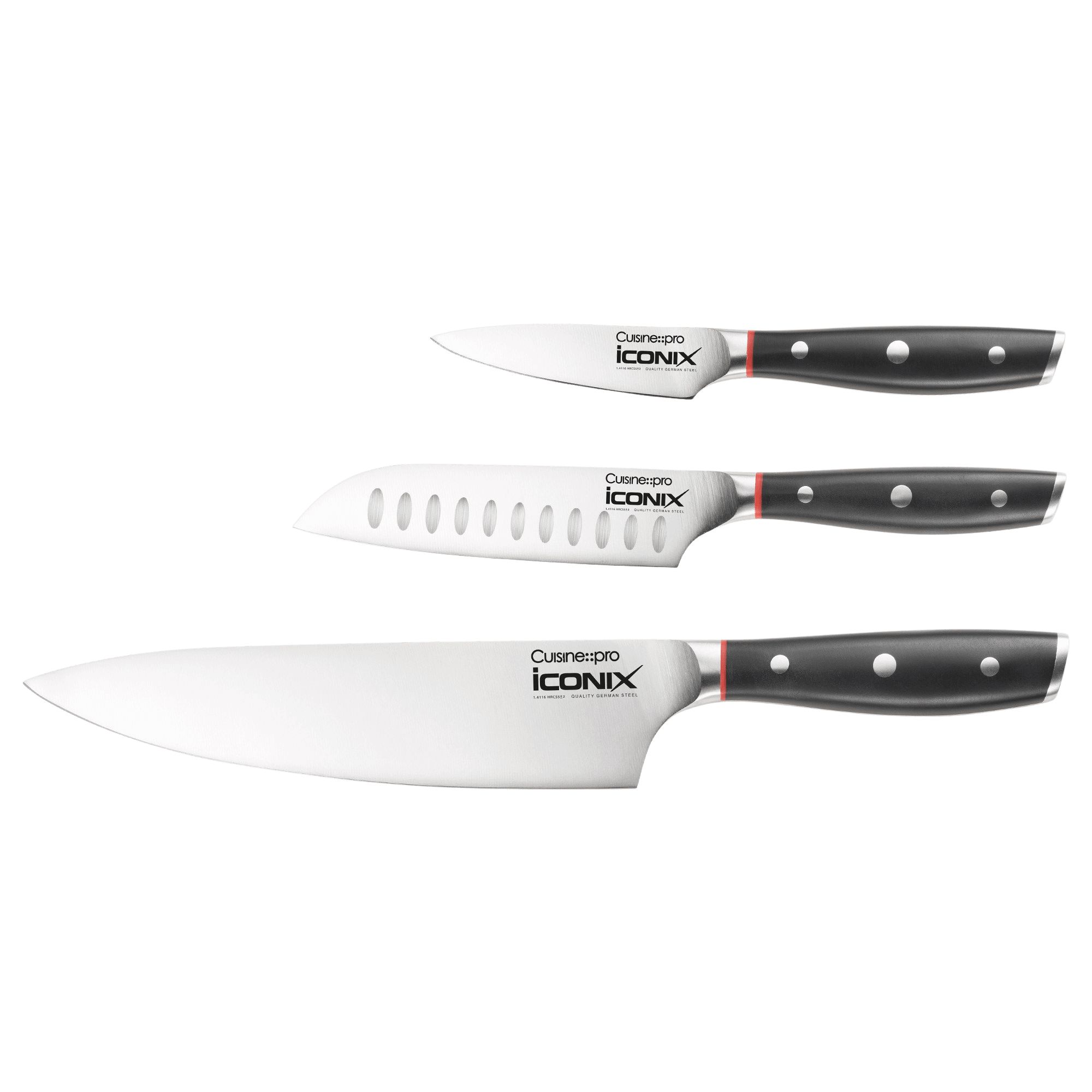 Cuisine::pro® iconiX® 3 Piece Starter Knife Set-1034453