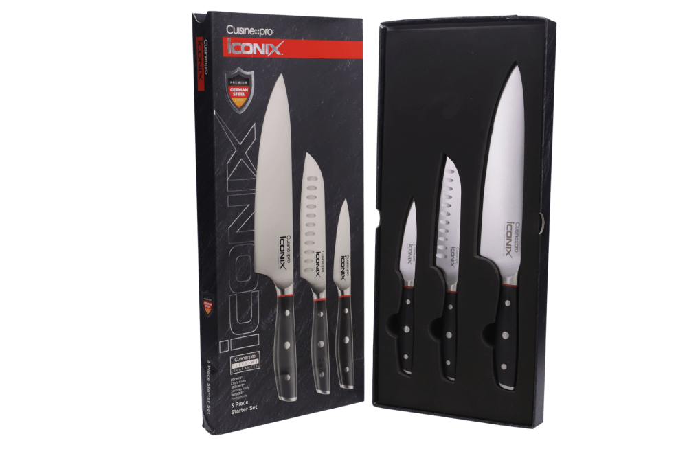 Cuisine::pro iconiX 3 Piece Starter Knife Set