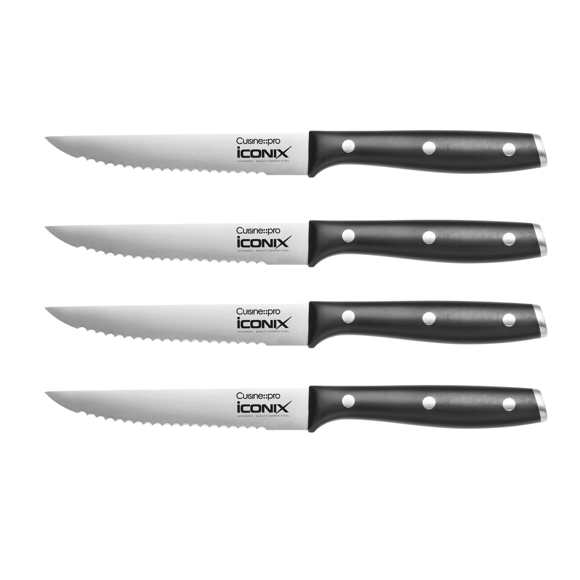 Cuisine::pro® iconiX® 4 Piece Steak Knife Set 12.5cm 5in