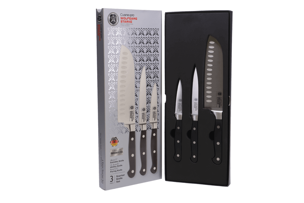 Cuisine::pro® WOLFGANG STARKE™ 3 Piece Kitchen Starter Knife Set