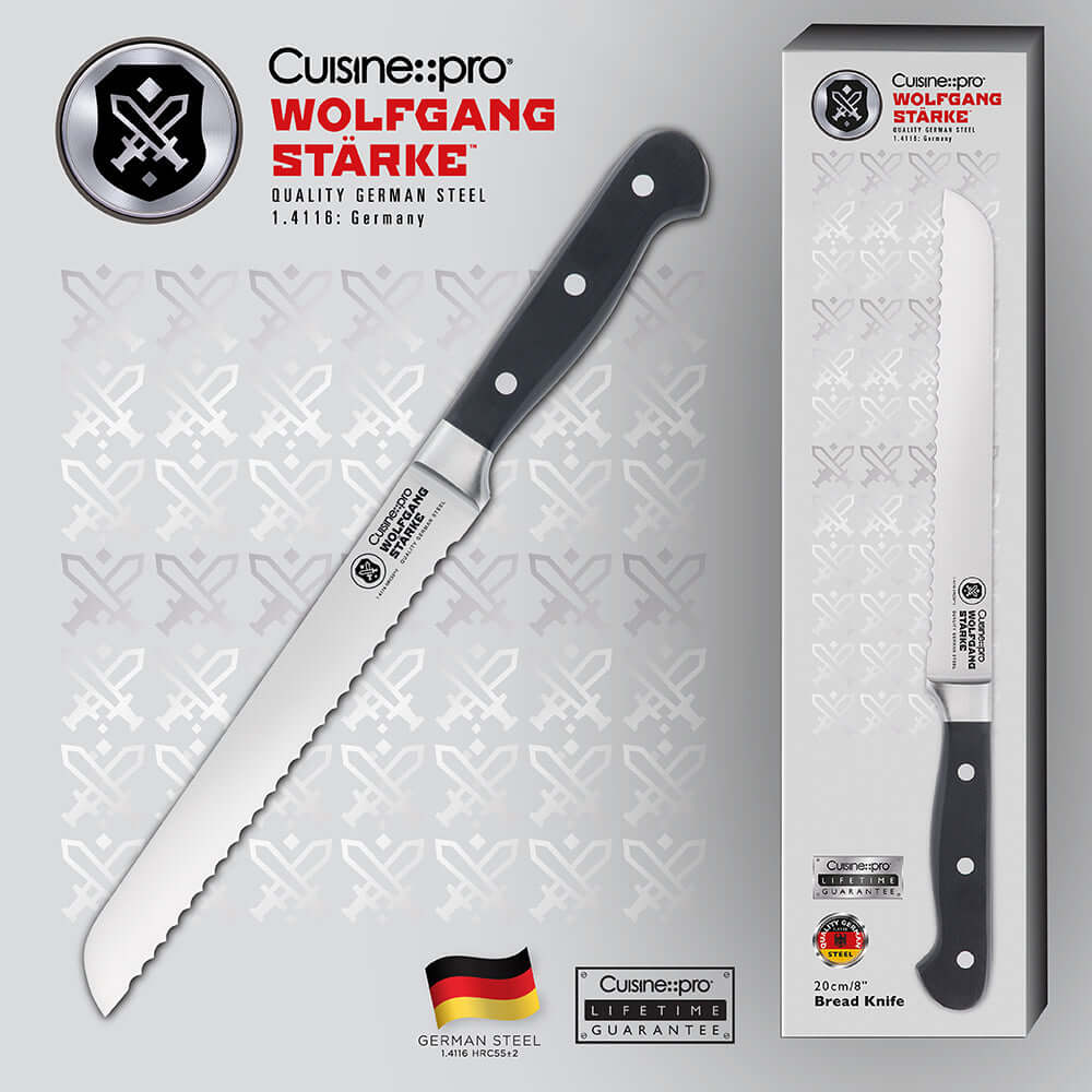 Cuisine::pro® WOLFGANG STARKE™ Couteau à Pain 20cm 8"