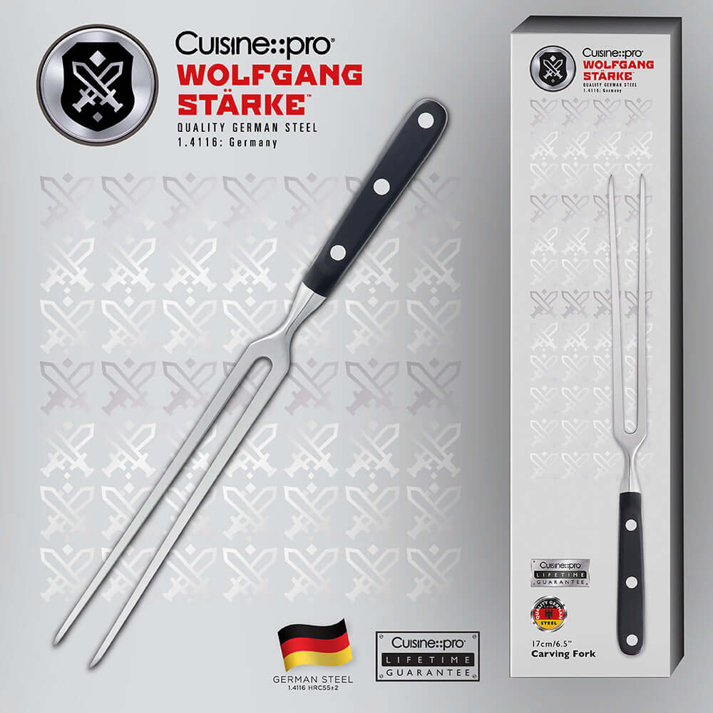 Cuisine::pro® WOLFGANG STARKE™ Fourchette à découper 17 cm 6,5 pouces