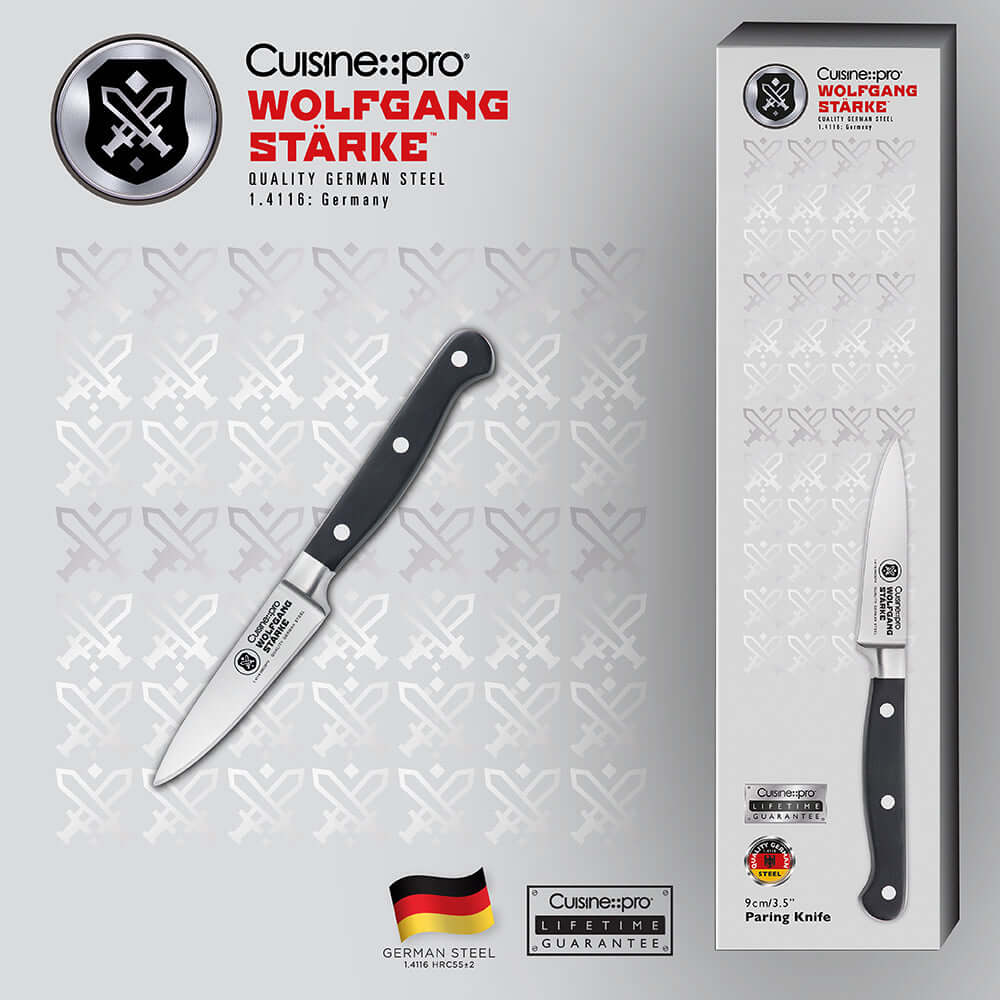 Cuisine::pro® WOLFGANG STARKE™ Couteau d'office 9 cm 3,5"