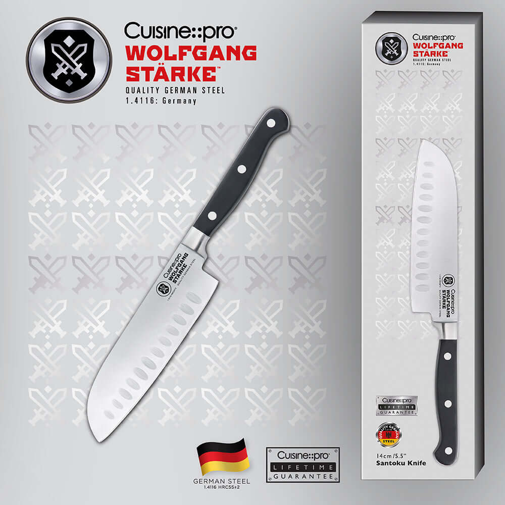 Cuisine::pro® Couteau Santoku WOLFGANG STARKE™ 14 cm 5,5 po