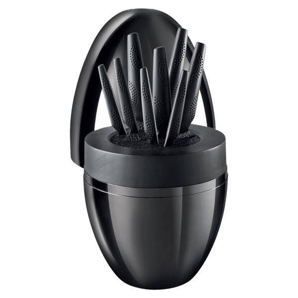 Personalization For Cuisine::pro® iD3® BLACK SAMURAI™ THE EGG 9-Piece Knife Block-TCC-1034490