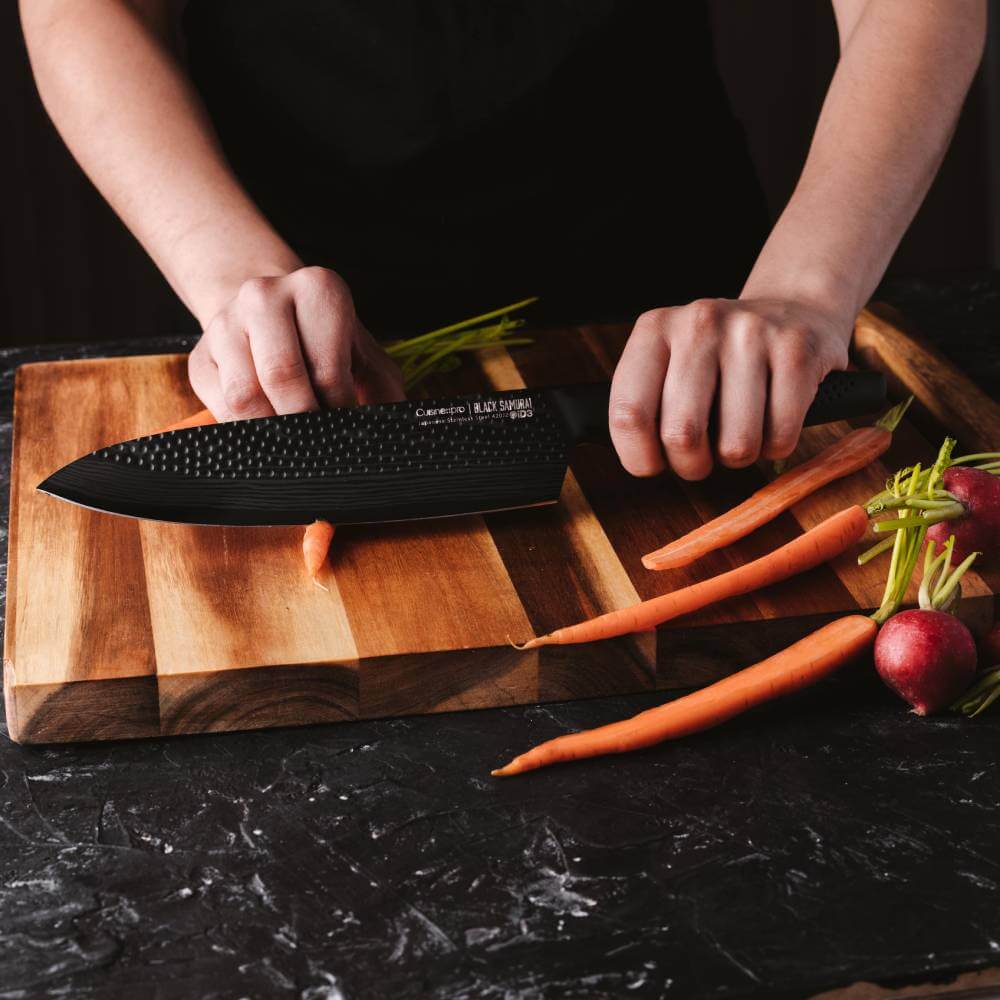 Cuisine::pro® iD3 BLACK SAMURAI™ Gozen 7-Piece Knife Block